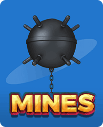 Mines game thumbnail from the Come app