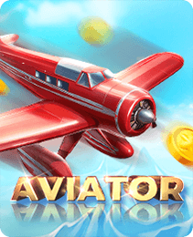 Aviator game thumbnail from the Come app