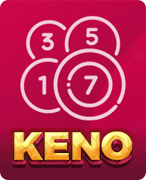 Keno game thumbnail from the Come app